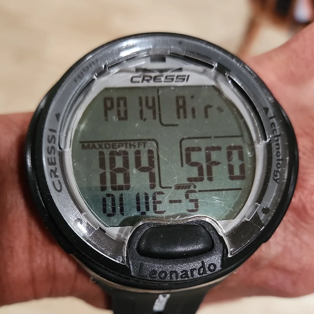 Leonardo Dive Computer - Black